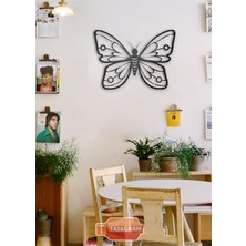 Tasagram Kelebek Görselli Metal Tablo