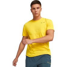Puma M First Mile Erkek Sarı Koşu T-Shirt 52322741