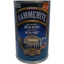 Hammerite Direkt Pas Üstü Düz Metal Boyası Siyah 1 Lt