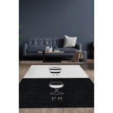 Homshtag Sabah ve Akşam Dokuma Tabanlı Yıkanabilir Dekoratif Halı