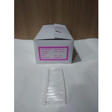 Erkan 40 mm Şeffaf Fine Ince Etiket Kılçığı (10.000 Adet)