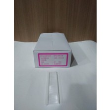 Erkan 25 mm Şeffaf Fine Ince Etiket Kılçığı (10.000 Adet)