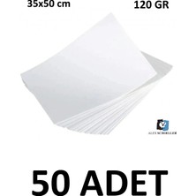 Keskin Color 50 Adet   Dokusuz Schoeller  Resim Kağıdı 35 x 50 cm 120 gr