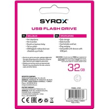 Syrox 64 GB Style Desing USB Bellek ST64