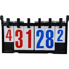 Burake Masa Üstü Skorbord Skoru Basketbol Oyunları Için Kaleci Skor Tahtası (Yurt Dışından)