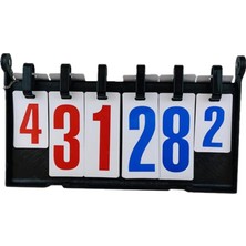 Burake Masa Üstü Skorbord Skoru Basketbol Oyunları Için Kaleci Skor Tahtası (Yurt Dışından)