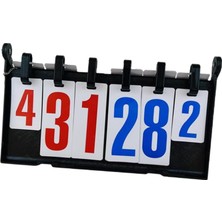 Burake Masa Üstü Skorbord Skoru Basketbol Oyunları Için Kaleci Skor Tahtası (Yurt Dışından)