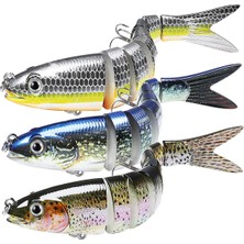 Burake 3x Setler Akarsular Için Hook Fishing Mücadele Rezervuarlar Nehirler 13.7cm 20G (Yurt Dışından)