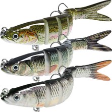 Burake 3x Setler Akarsular Için Hook Fishing Mackle ile Rezervuarlar 10 cm 11G (Yurt Dışından)