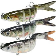 Burake 3x Setler Akarsular Için Hook Fishing Mackle ile Rezervuarlar 10 cm 11G (Yurt Dışından)