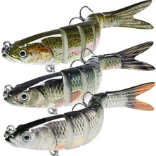 Burake 3x Setler Akarsular Için Hook Fishing Mackle ile Rezervuarlar 10 cm 11G (Yurt Dışından)