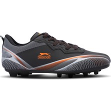 Slazenger MARCELL KRP Erkek Halısaha Futbol Kramponu Siyah / Turuncu