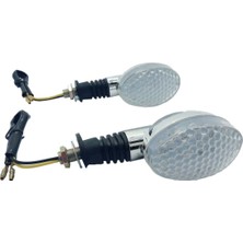 Universal Sinyal Ledli Nikel Büyük RT-073 Sarı