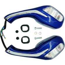 Universal Scooter Ayna Sinyalli Mavi