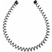 Dzc Kuzenler Avm 2 Adet Zikzak Kıvrımlı Dönerli Metal Tel Taç Toka Kadın Erkek Sporcu Tacı Yaylı