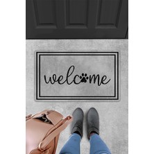 Evaşk Kapı Önü Paspası Vinil Kaymaz Tabanlı