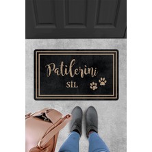 Evaşk Kapı Önü Paspası Vinil Kaymaz Tabanlı