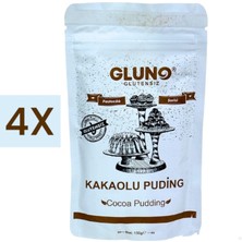Gluno Glutensiz Kakaolu Puding 150 gr x 4 Adet