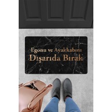 Evaşk Kapı Önü Paspası Vinil Kaymaz Tabanlı