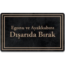 Evaşk Kapı Önü Paspası Vinil Kaymaz Tabanlı