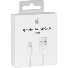 Mimozaavm 2 Metre iPhone Lightning Şarj ve Data Kablosu MD819ZM/A 5,6,7,8,x,xs,xs Max