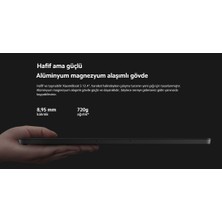 Xiaomi Book S 12.4" W11 8+256GB + Klavye Mıst Black