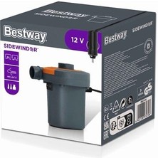 Bestway 62144 Sidewinder Dc 12V Araç Çakmaklıklı Pompa 62144