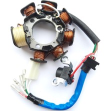 Yamaha Crypton Uyumlu Jıanshe 110 Statör 7 Li 37-92-24 mm 3D 6k