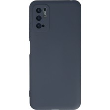 Bilişim Aksesuar Xiaomi Redmi Note 10 5g Kılıf Nano Içi Kadife  Silikon - Gri