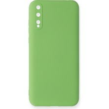 Casetify Huawei Y8P Kılıf Nano Içi Kadife  Silikon - Yeşil