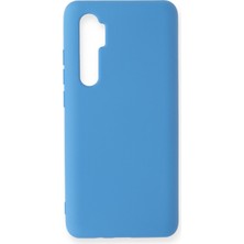 Casetify Xiaomi Mi Note 10 Lite Kılıf Nano Içi Kadife  Silikon - Mavi
