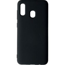 Casetify Samsung Galaxy A30 Kılıf Nano Içi Kadife  Silikon - Siyah