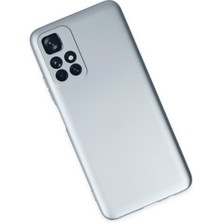 Bilişim Aksesuar Xiaomi Redmi Note 11T Kılıf Nano Içi Kadife  Silikon - Sky Blue