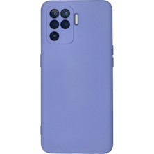 Casetify Oppo Reno 5 Lite Kılıf Nano Içi Kadife  Silikon - Lila