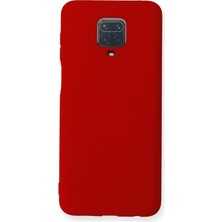 Casetify Xiaomi Redmi Note 9s Kılıf Nano Içi Kadife  Silikon - Kırmızı