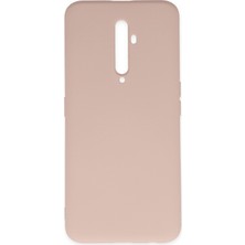 Casetify Oppo Reno 2z Kılıf Nano Içi Kadife  Silikon - Pudra