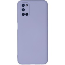 Casetify Oppo A52 Kılıf Nano Içi Kadife  Silikon - Lila