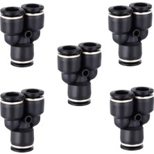 SkyCe Pnömatik Ye Nipel 8 mm Paket 5 Adet