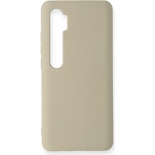 Bilişim Aksesuar Xiaomi Mi Note 10 Lite Kılıf Nano Içi Kadife  Silikon - Kemik