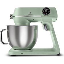 Karaca Multichef Artisan Digital Ekran 7 Litre Döküm Stand Mikser Mint 1800W