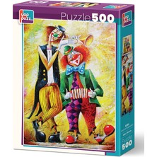 Yappuzz Sevimli Palyaçolar  500 Parça Puzzle