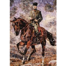 Yappuzz Atlı Atatürk 500 Parça Puzzle