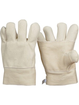 Medicalx Beş Parmak Muflon Kumaş  Isıya Dayanıklı Eldiven