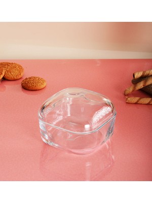 Paşabahçe Cam Plus Kapaklı Saklama Kabı 395 Cc  96887