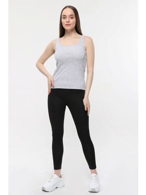 Defy's Kadın Yüksek Bel Toparlayıcı Tayt Siyah