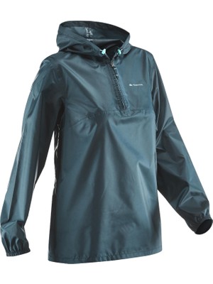 Decathlon Quechua Kadın Outdoor Yağmurluk - Mavi - Raincut