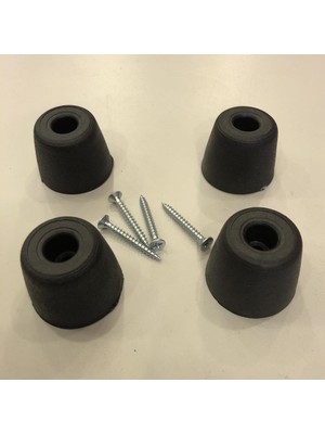 Gürçay Hırdavat Mobilya Sandık Koltuk Puf Ayağı 3cm (4 Adet)