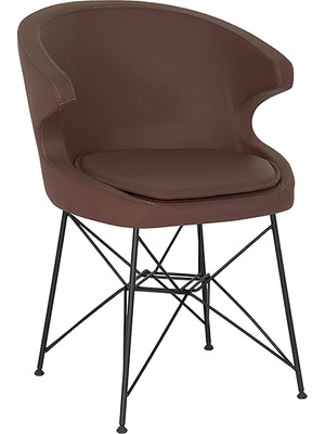 White Furniture Roma Poliüretan Sandalye