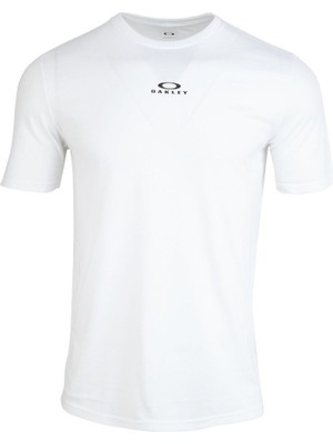 Oakley Bark New Ss White L Erkek Outdoor T-Shirt