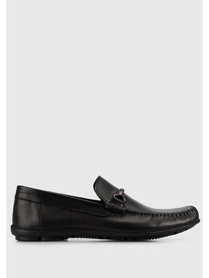 ProvoQ Siyah Deri Erkek Ayakkabı